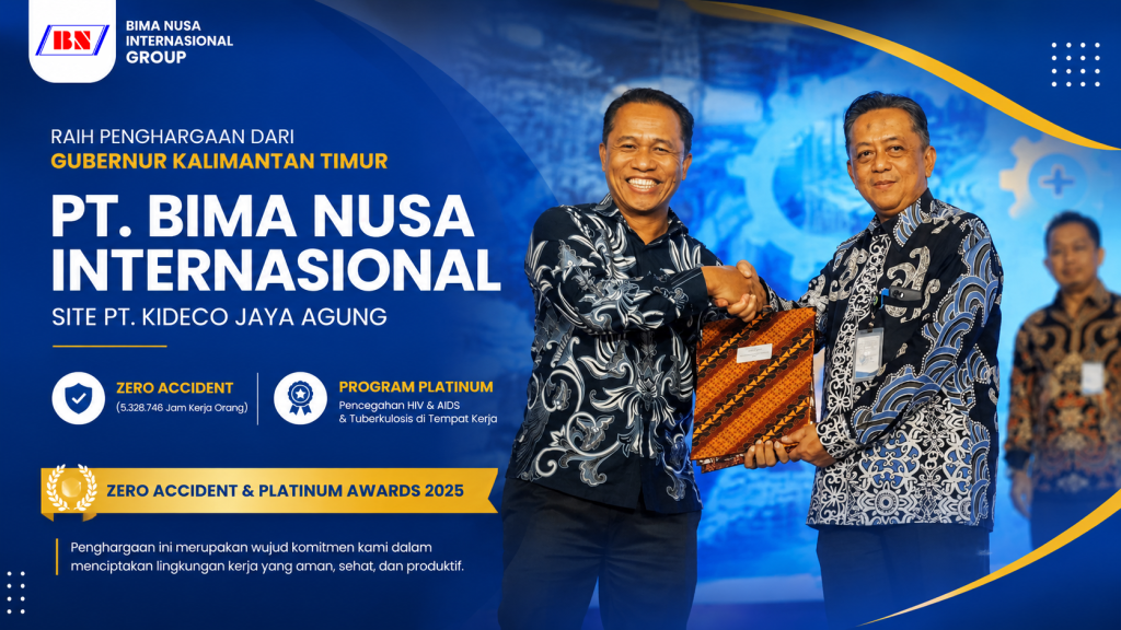 PT Bima Nusa Internasional meraih tiga penghargaan K3 dari Pemerintah
